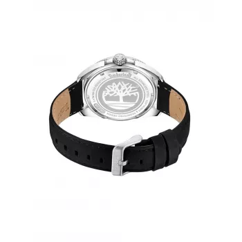 Timberland Relógio de homem Henniker quartzo analógico TDWGB2230603 44 mm preto aço inoxidável pele