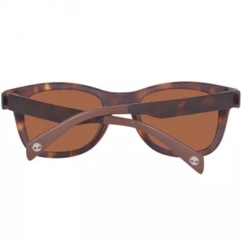 Óculos de sol retangulares de homem Timberland TB9080-5052H Havana verde