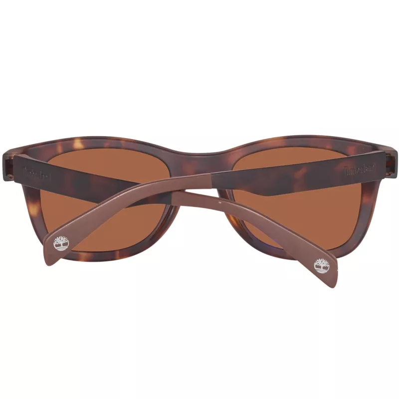 Óculos de sol retangulares de homem Timberland TB9080-5052H Havana verde
