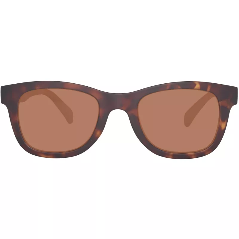 Óculos de sol retangulares de homem Timberland TB9080-5052H Havana verde