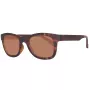 Óculos de sol retangulares de homem Timberland TB9080-5052H Havana verde