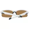 Óculos de sol de homem Timberland TB9173-7021D - Armação preta mate, lentes polarizadas verdes