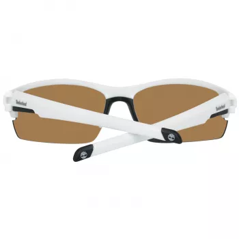 Óculos de sol de homem Timberland TB9173-7021D - Armação preta mate, lentes polarizadas verdes