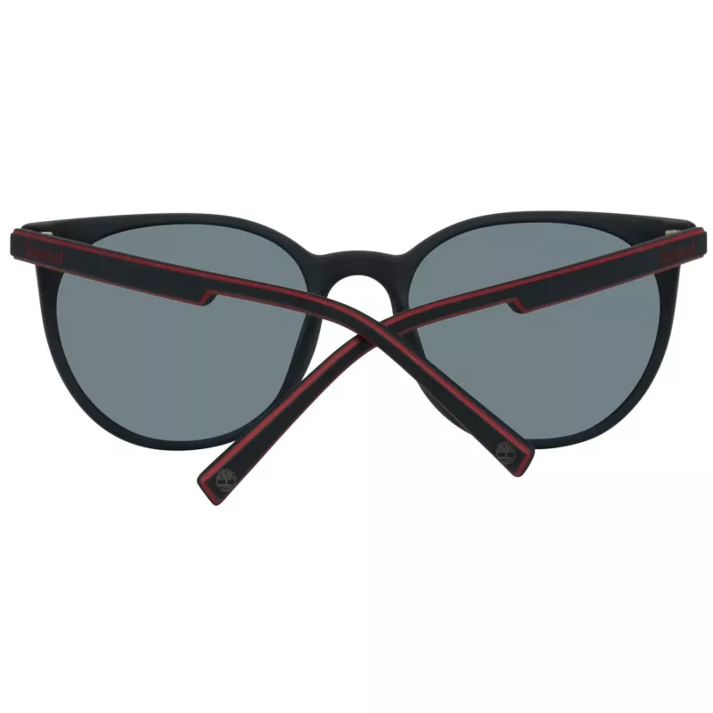 Óculos de sol de homem TIMBERLAND TB9176-5302D - armação preta mate, lentes cinzentas polarizadas, 53 mm