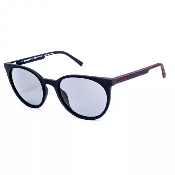 Óculos de sol de homem TIMBERLAND TB9176-5302D - armação preta mate, lentes cinzentas polarizadas, 53 mm