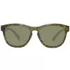 Óculos de sol polarizados de homem Timberland TB9102-5455R - armação preta mate, lentes verdes