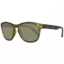Óculos de sol polarizados de homem Timberland TB9102-5455R - armação preta mate, lentes verdes