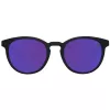 Timberland Homem TB9128-5305D Óculos de sol retangulares - armação preta mate, lentes verdes, 53 mm