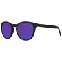 Timberland Homem TB9128-5305D Óculos de sol retangulares - armação preta mate, lentes verdes, 53 mm