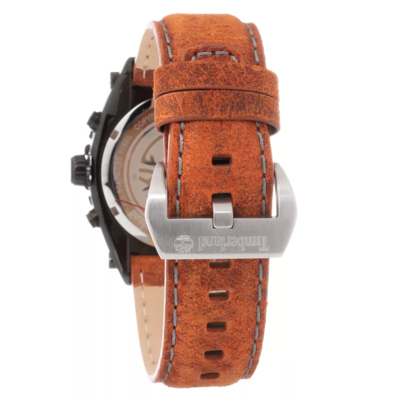 Relógio TIMBERLAND Henniker II 13331JSTB2PN para homem 45 mm aço inoxidável pele
