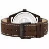 Relógio de homem TIMBERLAND TBL16004JYU03 43mm mostrador azul bracelete de pele castanho