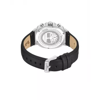 Relógio de homem Timberland TDWGF0028202 Henniker II 43,5 mm mostrador azul bracelete de pele castanho