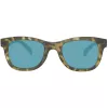 Timberland TB9080-5055R Óculos de sol polarizados para homem, Tan/verde