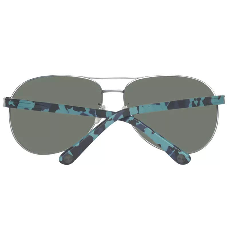 Óculos de sol Timberland homem TB9086-6209D polarizados - armação preta mate, lentes verdes