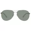 Óculos de sol Timberland homem TB9086-6209D polarizados - armação preta mate, lentes verdes