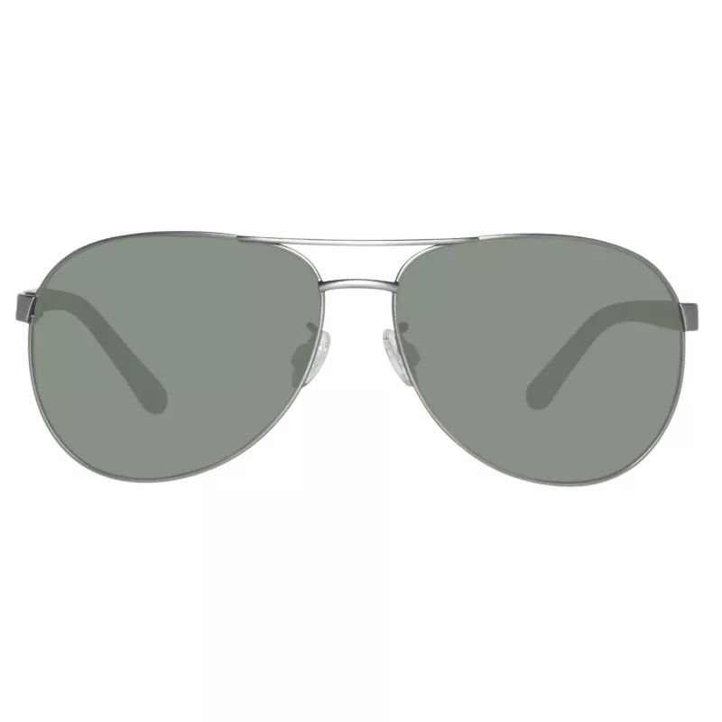 Óculos de sol Timberland homem TB9086-6209D polarizados - armação preta mate, lentes verdes