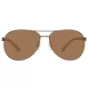 Óculos de sol polarizados Timberland TB9086-6249H para homem preto mate verde 62 mm