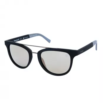 Óculos de sol quadrados polarizados de mulher Timberland TB9130-5202R Havana castanho acetato 52mm