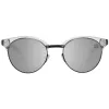 Óculos de sol Timberland TB9147-4926D para mulher armação retangular em acetato Havana escuro lente castanha 49 mm