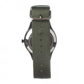 TIMEX Expedition North Field Post Relógio de quartzo analógico de homem 41mm mostrador verde bracelete de couro castanho TW2V11000LG