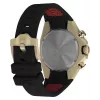 Relógio de homem TIMEX Expedition North Field Post Solar TW2W69800 45mm mostrador preto bracelete de pele