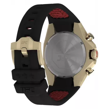 Relógio de homem TIMEX Expedition North Field Post Solar TW2W69800 45mm mostrador preto bracelete de pele