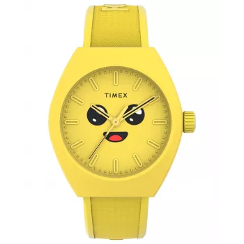 TIMEX Expedition North Field Watch TW2W96700 40mm Quartzo solar Aço inoxidável Castanho Pele