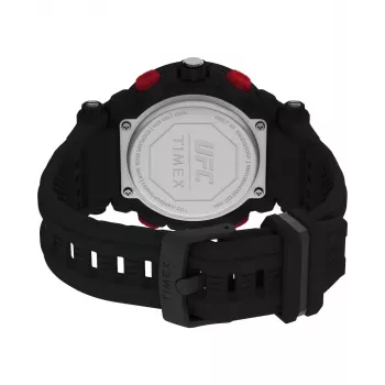 Relógio TIMEX homem quartzo digital TW5M52800 50mm caixa de resina bracelete de resina preta