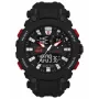 TIMEX relógio digital de quartzo para homem TW5M52800 50mm caixa de resina bracelete de resina preta