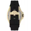 Relógio de campo de homem TIMEX TW2V86500 - caixa de aço inoxidável 45mm, pulseira de tecido verde, quartzo solar, resistência à água 100m