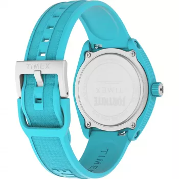 Relógio de campo TIMEX homem TW2W96900 40mm quartzo analógico pulseira de pele castanha mostrador preto