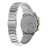 Relógio de quartzo de homem Timex TW2W64200 com bracelete de pele castanha e mostrador preto, 40mm