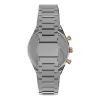 Relógio de quartzo de homem Timex TW2W64200 com bracelete de pele castanha e mostrador preto, 40mm