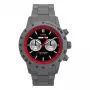 Relógio Timex de homem TW2Y02000 Expedition North Field Post Solar 44mm - mostrador preto e bracelete de tecido ecológico