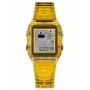 Relógio de homem TIMEX TW2W96600 32,5mm quartzo analógico bracelete de pele mostrador preto caixa prateada INDIGLO