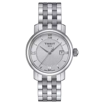 TISSOT T-Classic Bridgeport Relógio Mulher Quartzo 29mm Aço Inoxidável T09701011038