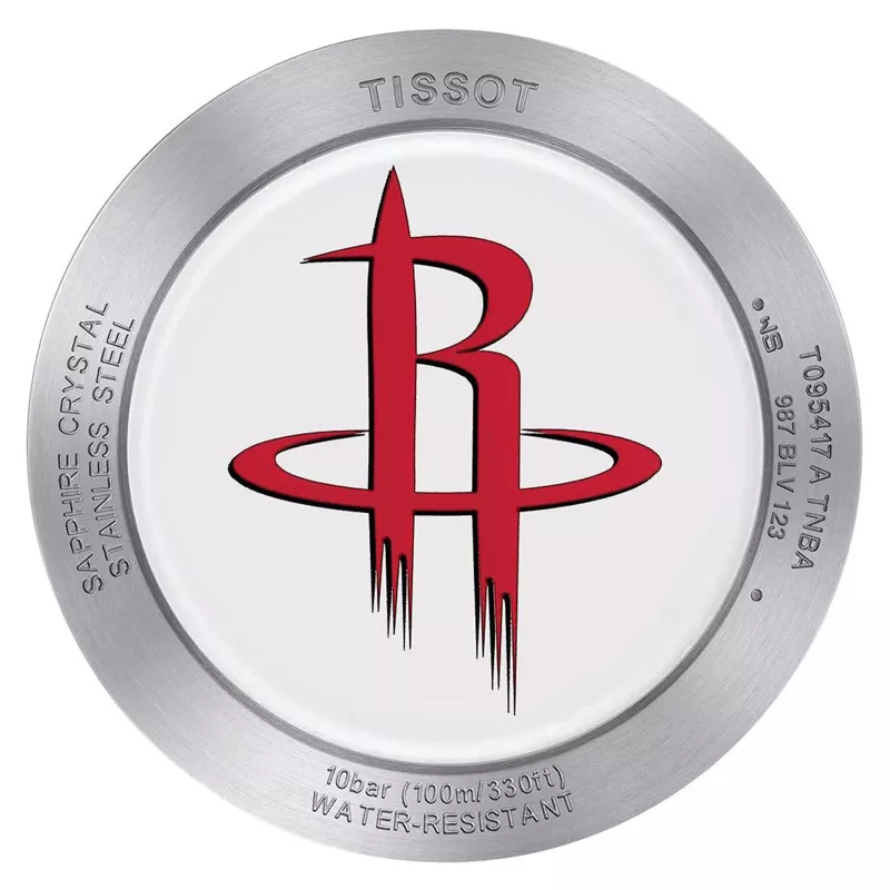 TISSOT T-Sport Chrono XL Classic Relógio de homem 42mm mostrador prateado bracelete de tecido azul cronógrafo de quartzo suíço T09541717037