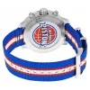 TISSOT T-Sport PRS 200 cronógrafo de homem 42mm mostrador azul aço inoxidável
