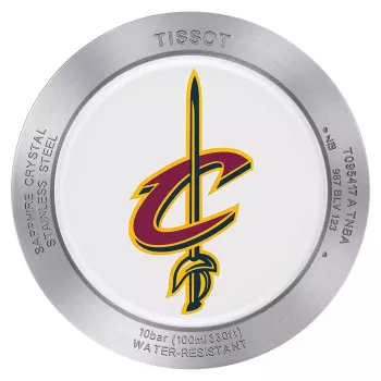 Relógio cronógrafo de homem TISSOT T-Sport Quickster 42mm Mostrador preto Bracelete NATO T0954171707