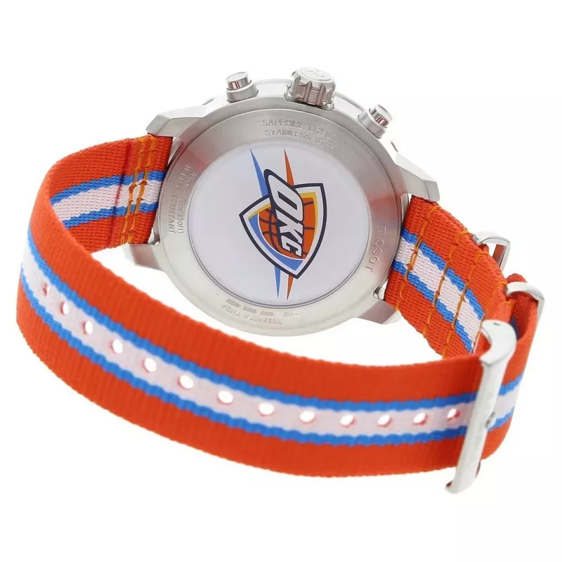 TISSOT T-Sport Quickster cronógrafo de homem de quartzo suíço 42mm mostrador branco bracelete de silicone branca T09547170371