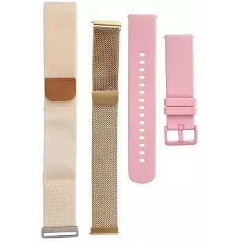 Titmo Loop I-110 Smartband dourada com ECG, HRV, FC, PA, SpO2, IP68, Bluetooth