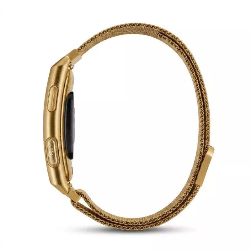 Titmo Loop I-110 Smartband dourada com ECG, HRV, FC, PA, SpO2, IP68, Bluetooth