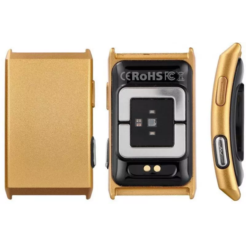 Titmo Loop I-110 Smartband dourada com ECG, HRV, FC, PA, SpO2, IP68, Bluetooth
