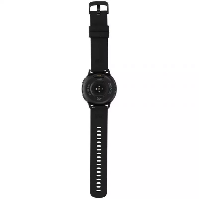 Smartwatch TITMO O-200 com 1,32 polegadas AMOLED, GPS, Bluetooth 5.0, medição de frequência cardíaca, IP68 - Preto