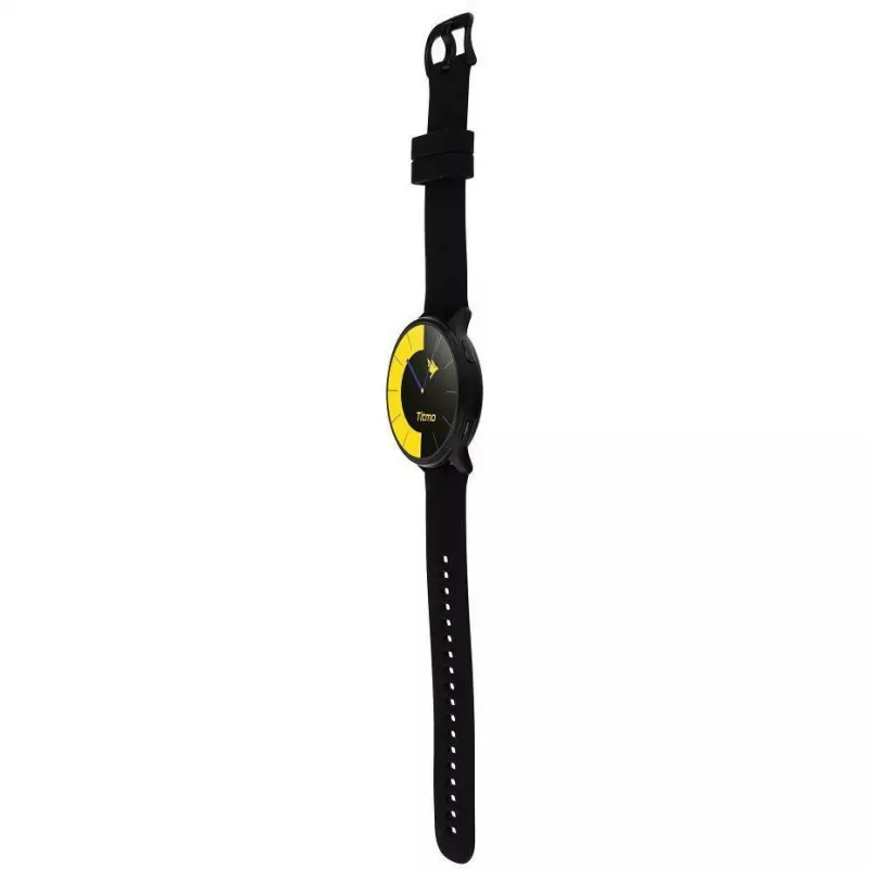 Smartwatch TITMO O-200 com 1,32 polegadas AMOLED, GPS, Bluetooth 5.0, medição de frequência cardíaca, IP68 - Preto