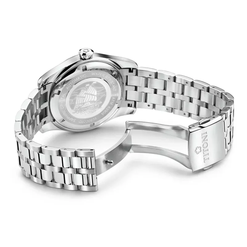 Relógio automático de homem TITONI 83908S-690 40mm aço inoxidável