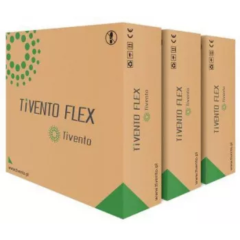 Tubo de cobre pré-isolado TIVENTO Flex 3/8 polegadas rolo de 50 m - Cu-DHP com isolamento em espuma de PE