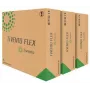 Tubo de cobre pré-isolado TIVENTO Flex 3/8 polegadas rolo de 50 m - Cu-DHP com isolamento em espuma de PE
