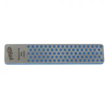 Lima de diamante Toko DMT azul grossa grão 200 para afiação de cantos de esquis e snowboards