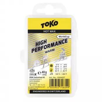 Cera quente Toko High Performance Hot Wax Warm 40 g
